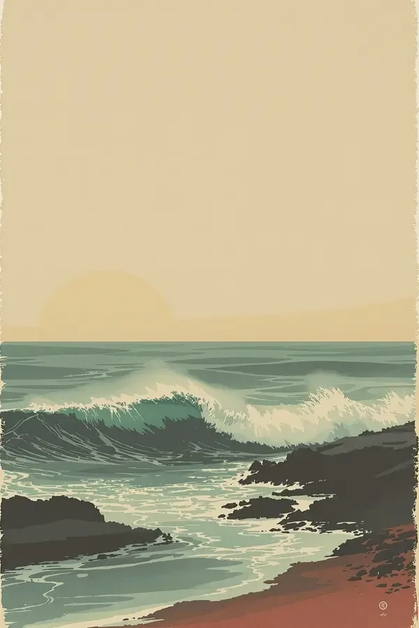 海岸线 电影海报